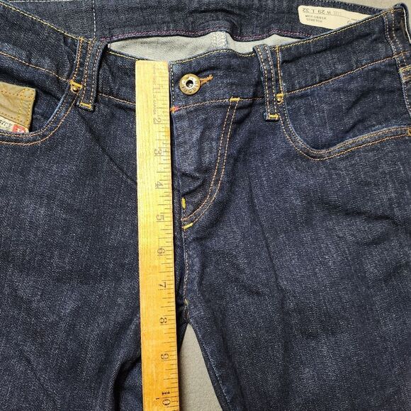 DIESEL grupee Zip women's jeans - diesel Super Slim - Skinny - Low Waist Sz 29 - Picture 13 of 14